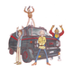 Illustration for article titled Your Favorite Pop Culture Vehicles Come To Life In a One-Day-Only Art Show